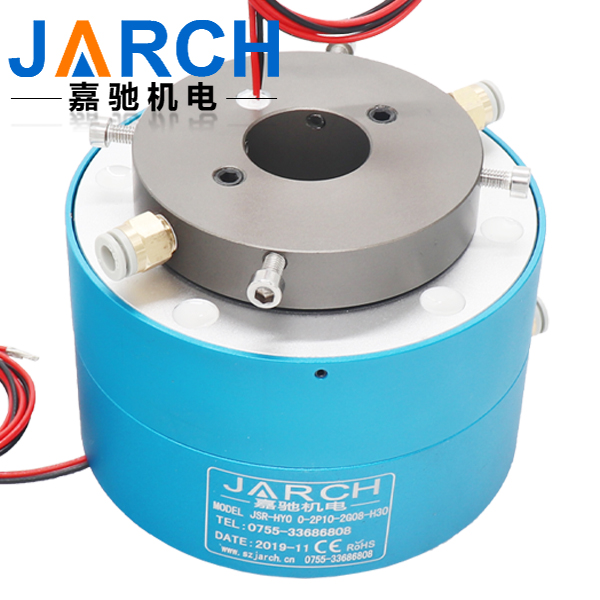 過孔氣電滑環在舞臺燈光旋轉系統中的創新應用