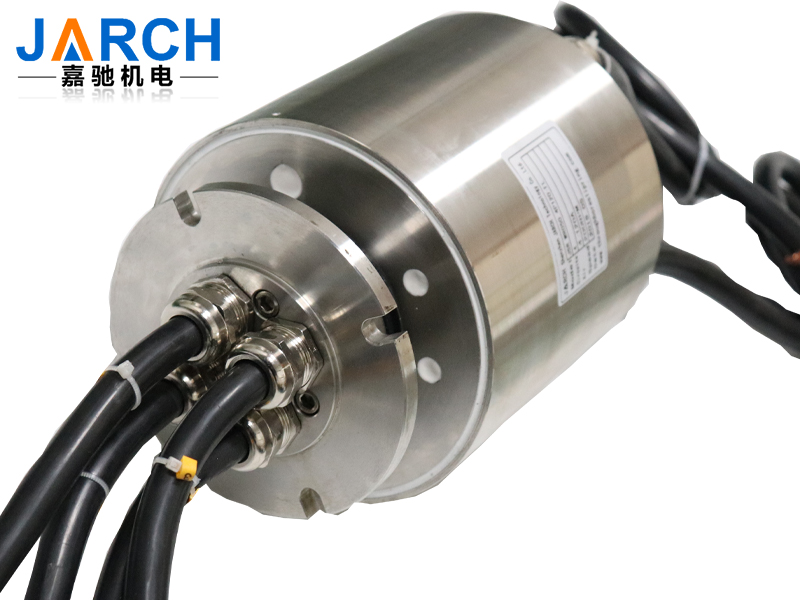 防爆導(dǎo)電滑環(huán)的工作原理